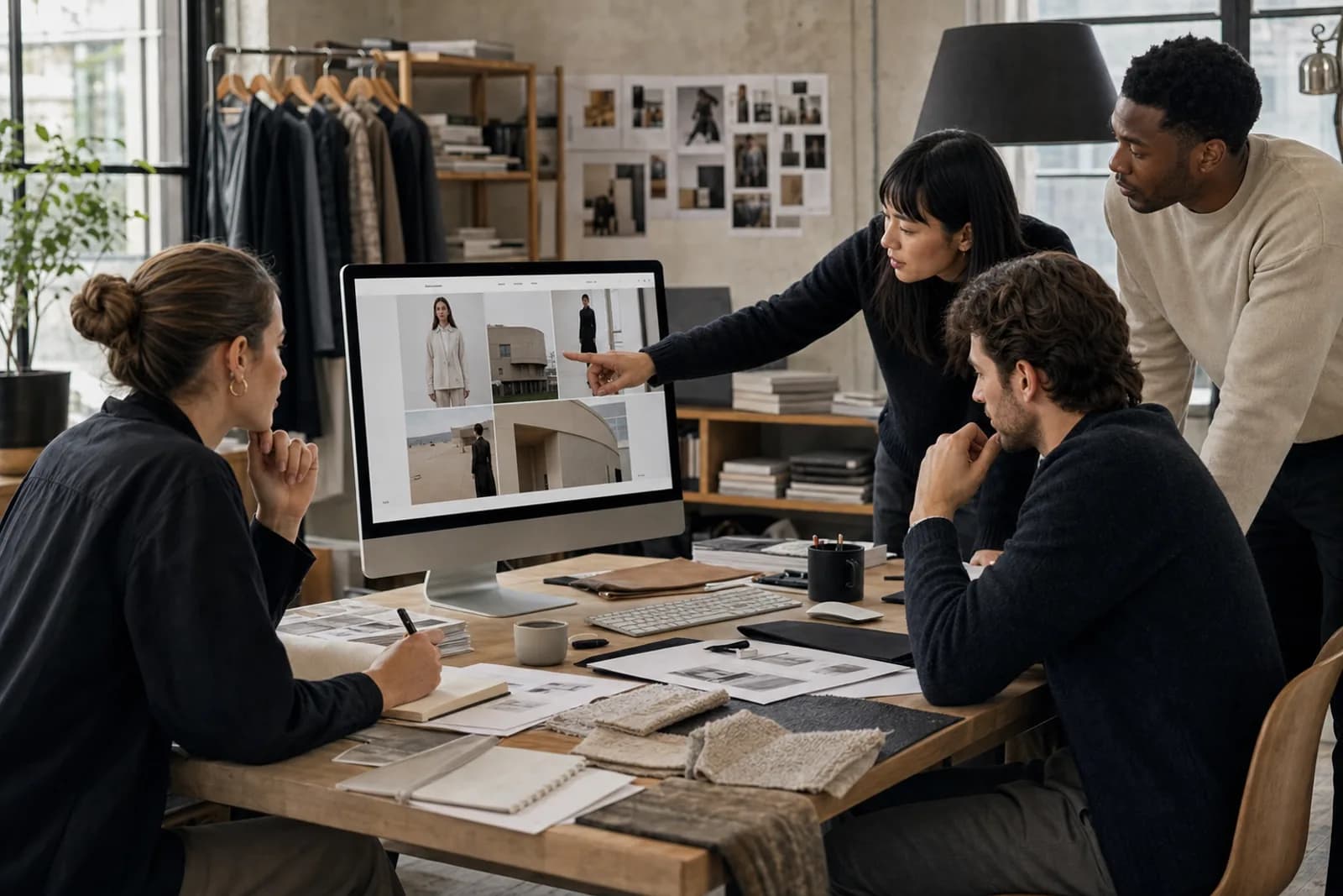 Webflow Development workspace showing visual cms across responsive desktop, tablet and mobile screens