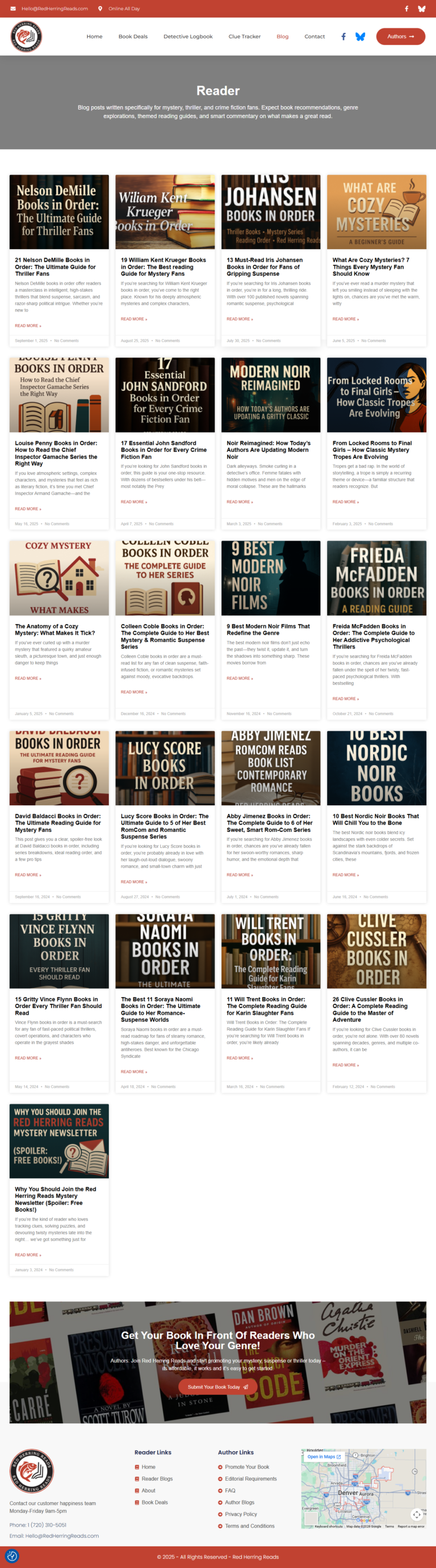 Book Discovery & Promotion Website Design (WordPress Case Study) | Attors Technologies