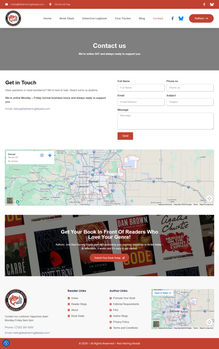 Book Discovery & Promotion Website Design (WordPress Case Study) | Attors Technologies
