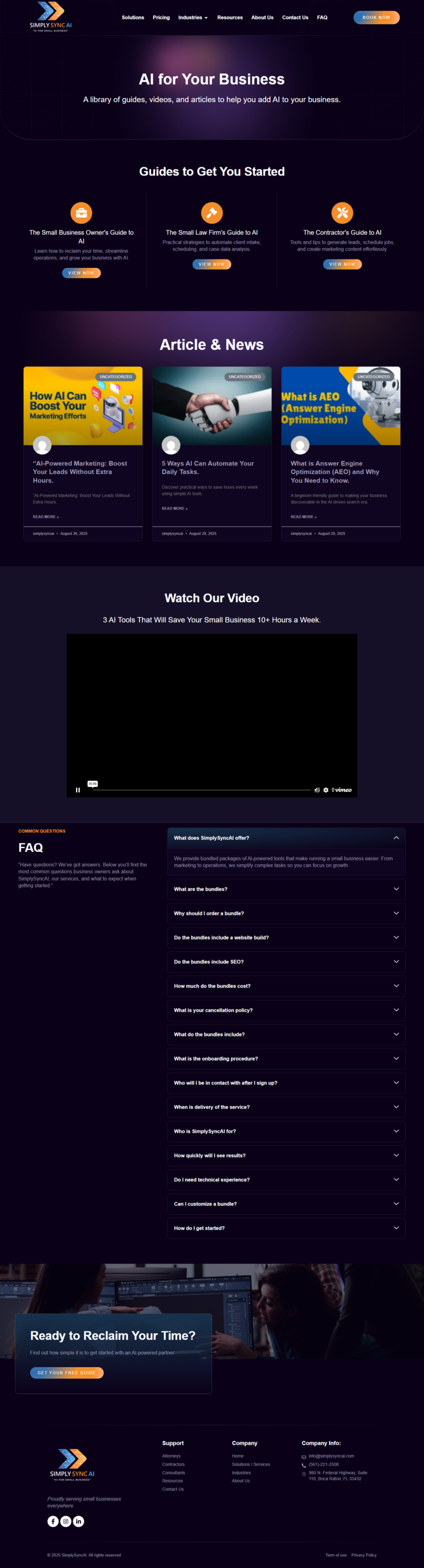 AI Business Automation Website Design & Development (SaaS Case Study) | Attors Technologies