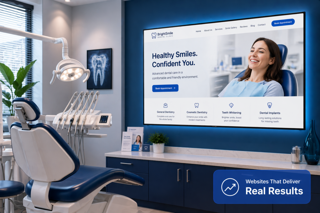 Dental Website Design for Clinics & Dentists | Attors Technologies